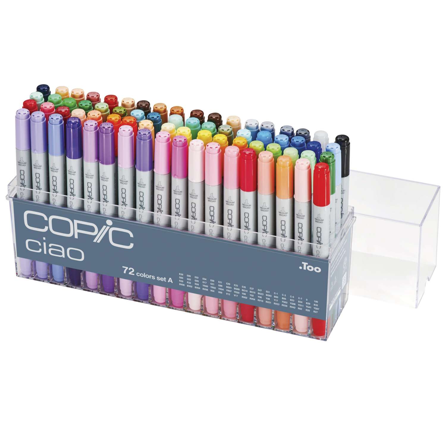 Copic - Ciao, Set A da 72 marker | Mondo Artista